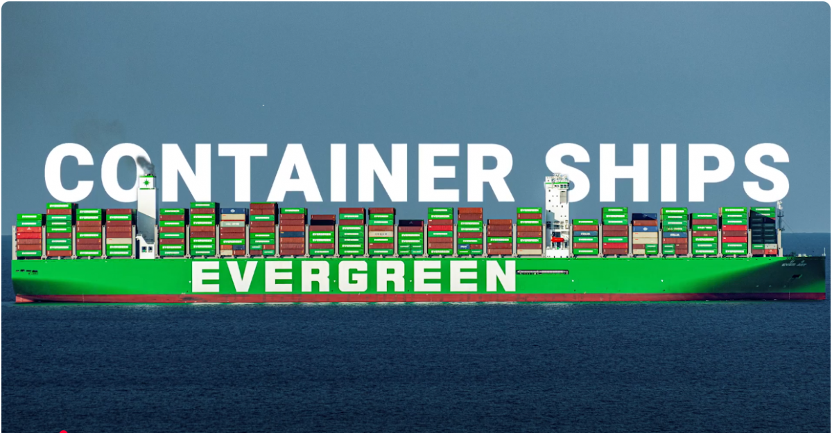 Container Ships- The first kind of cargo ship