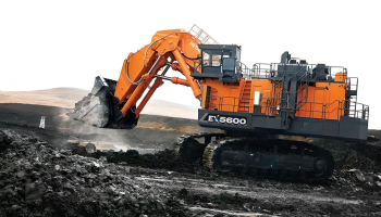 Hitachi EX5600 Mining Excavator with Advanced Features and Operation