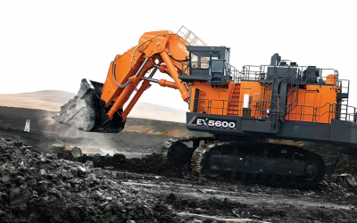 Hitachi EX5600 Mining Excavator with Advanced Features and Operation